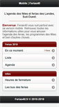 Mobile Screenshot of ferias40.fr
